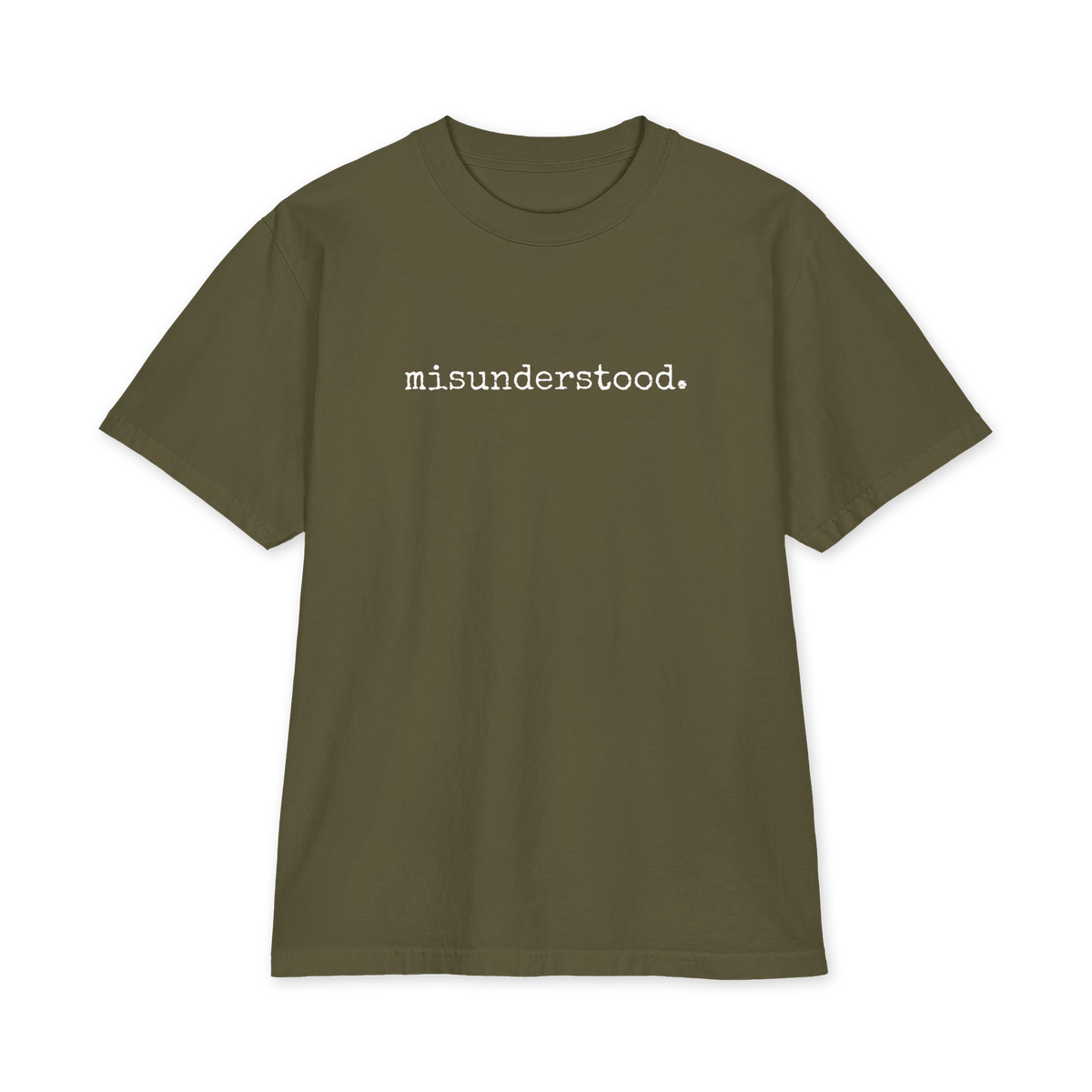 misunderstood. tee