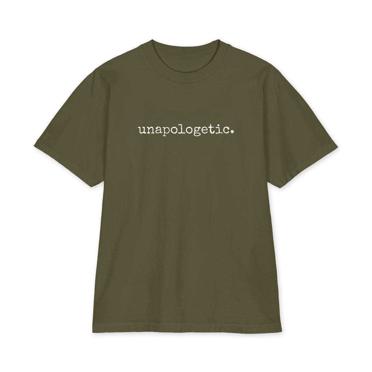 unapologetic. tee